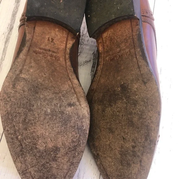 🌿 RODD & GUNN 🌿 men’s Italian leather brogues size 41 - Picture 7 of 7